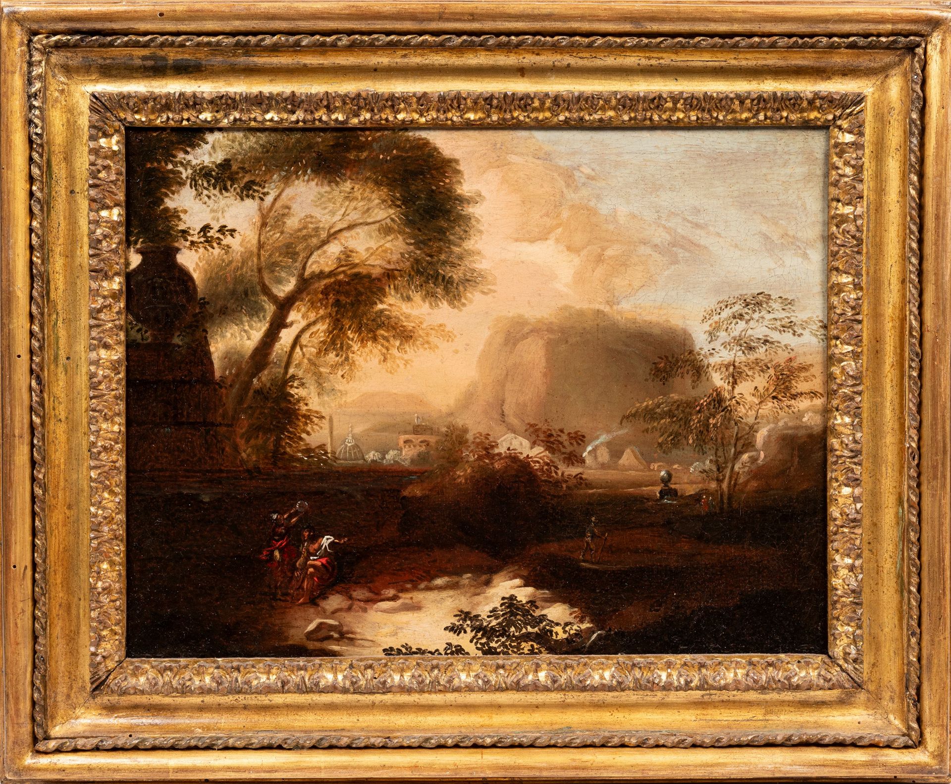 ROMAN COUNTRYSIDE, Painter active in Rome, 17th century