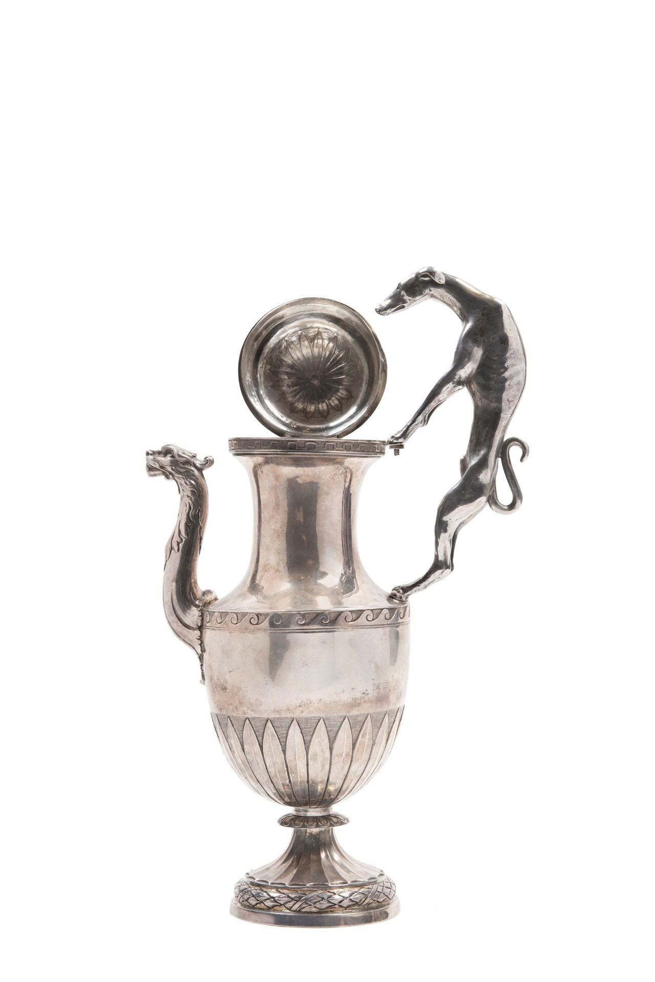 SILVER COFFEE POT, Sanini Workshop, Rome, late 18th century - Bild 4 aus 5