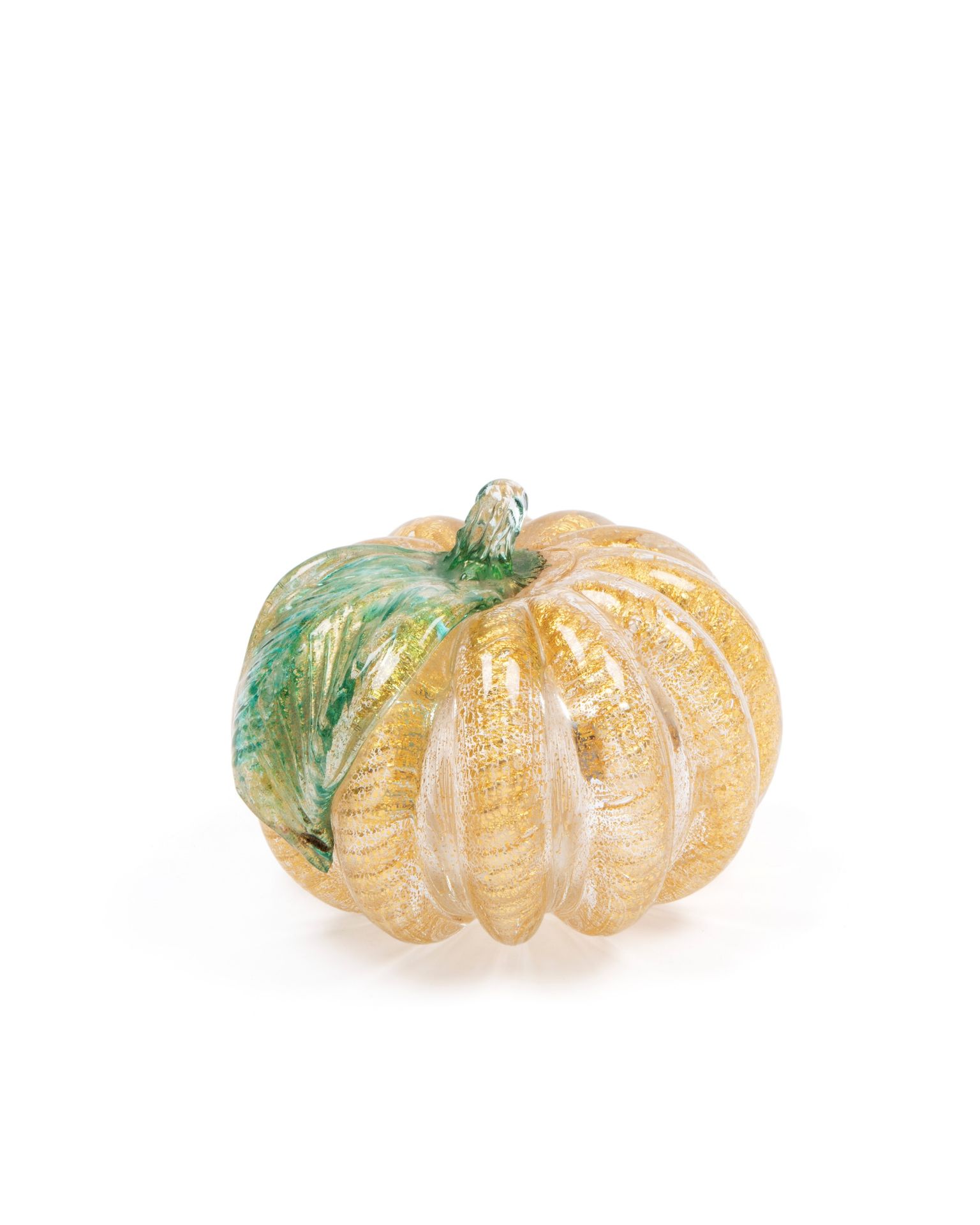GLASS PUMPKIN, 20th century