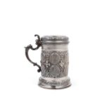 SILVER TANKARD, Milan, 20th century