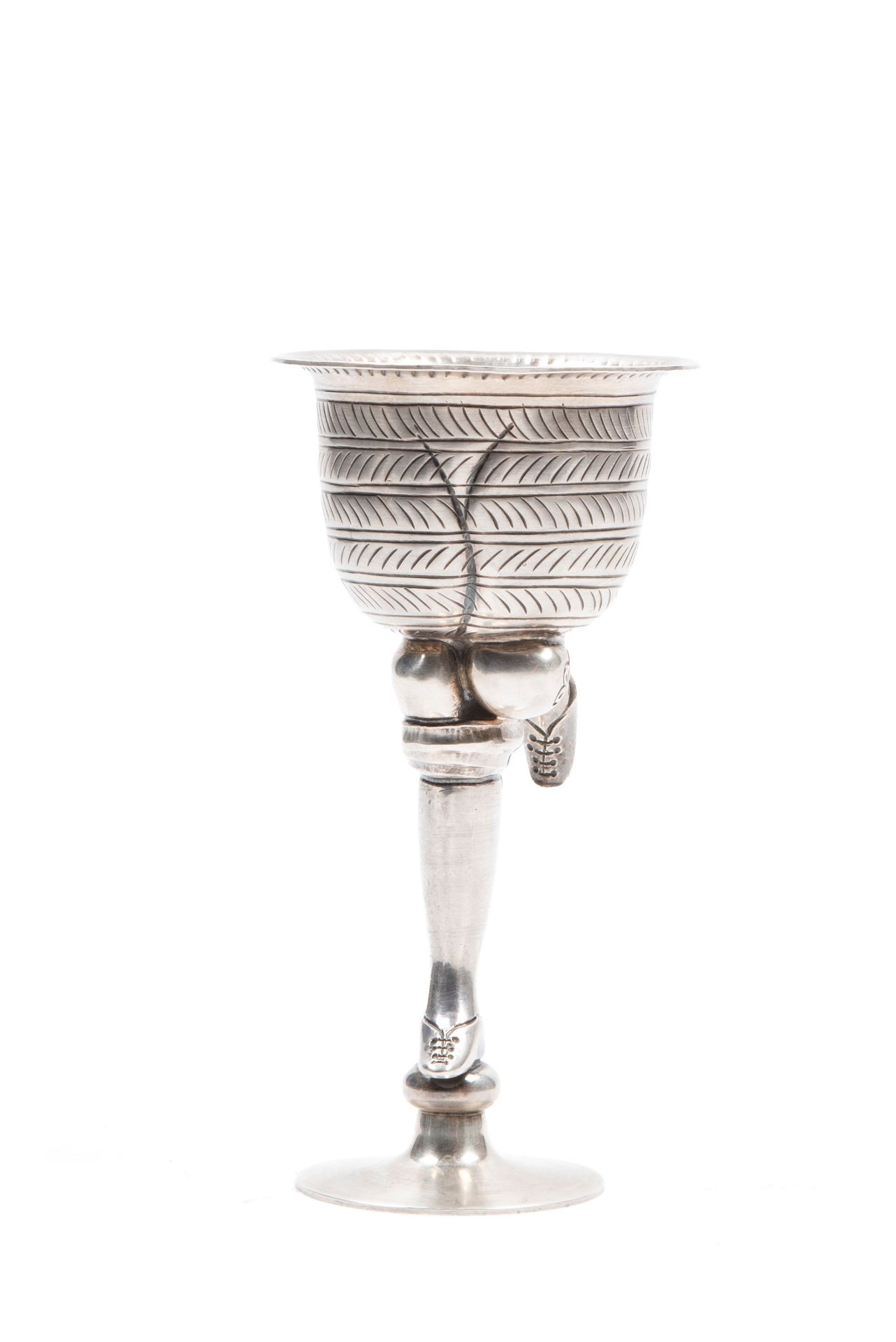 A SILVER CHALICE, Florence, 20th century - Bild 3 aus 5