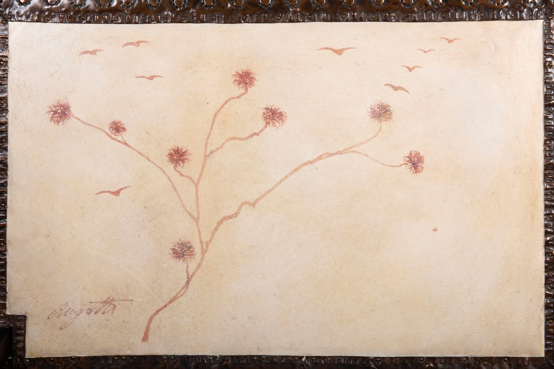 RARE TWO-SEAT SETTEE, Around 1905 - Bild 3 aus 7