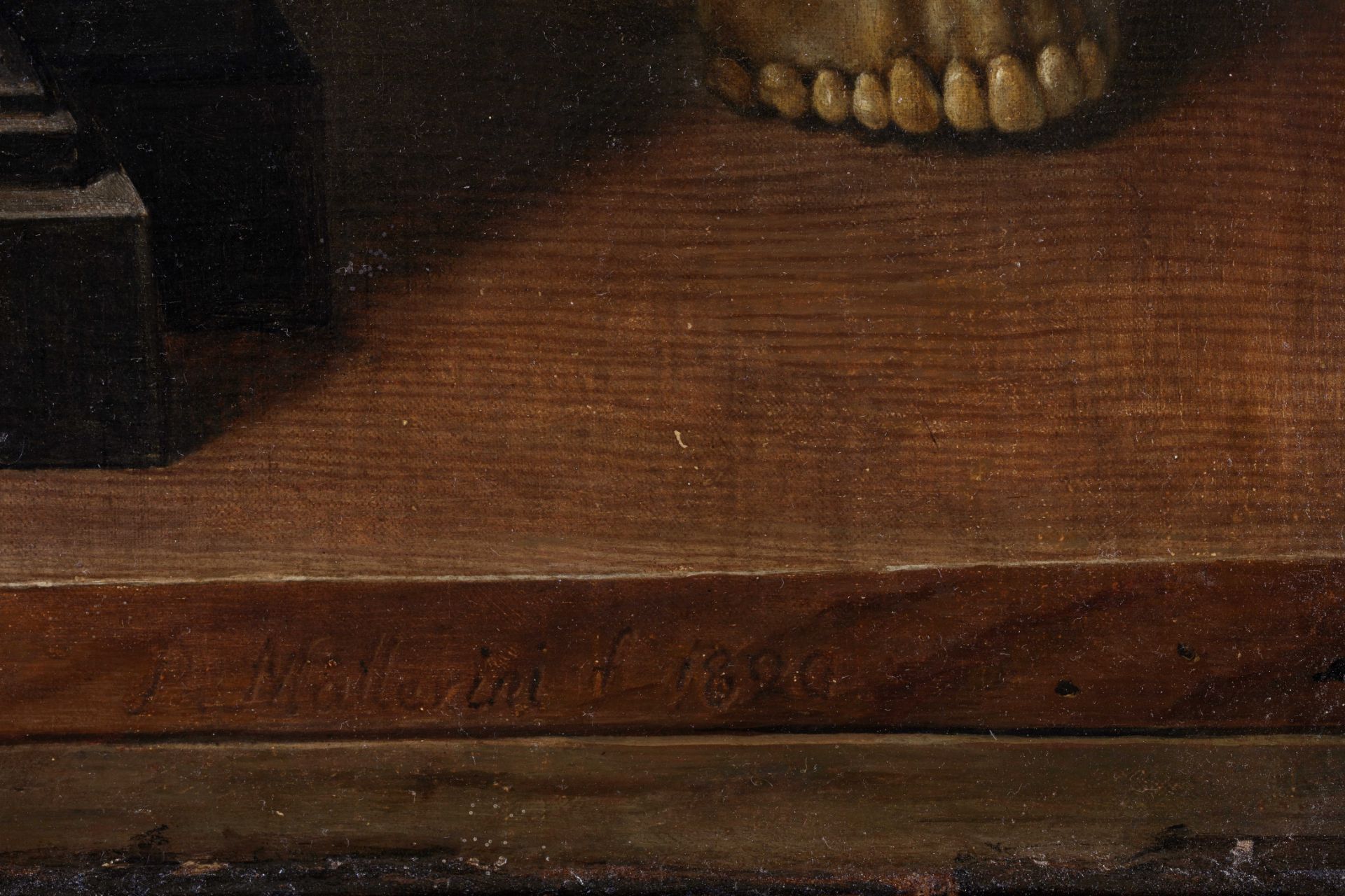 Prospero Mallerini (1761 - 1838) EXCEPTIONAL TROMPE-Lâ€™Å’IL DEPICTING MICHELANGELOâ€™S PIETÃ€, - Bild 3 aus 5