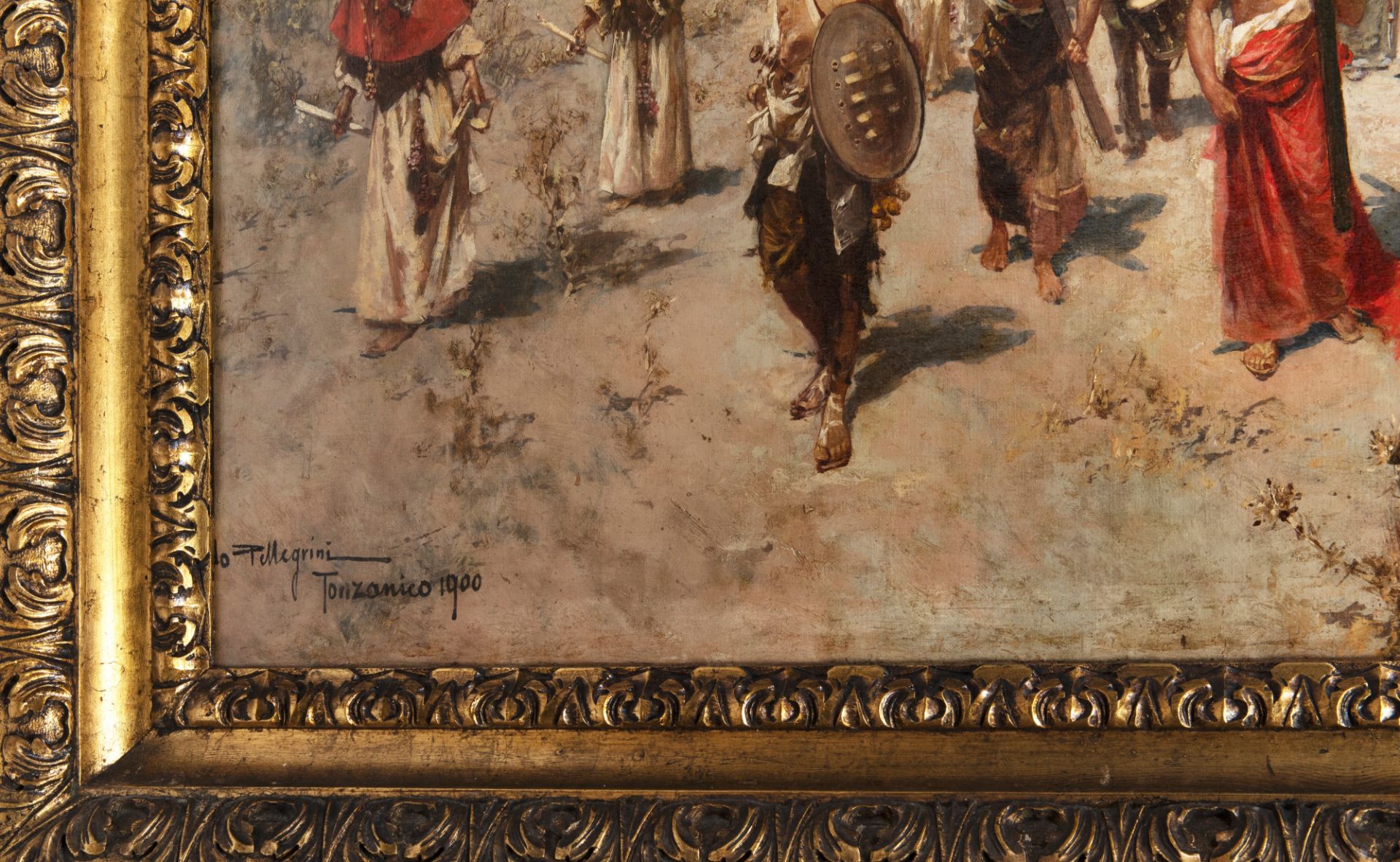 CRISTO CHE PORTA LA CROCE, 1900 - Bild 2 aus 3