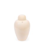 BLOWN GLASS LIDDED VASE FROM THE â€œCINESIâ€ SERIES, 1985