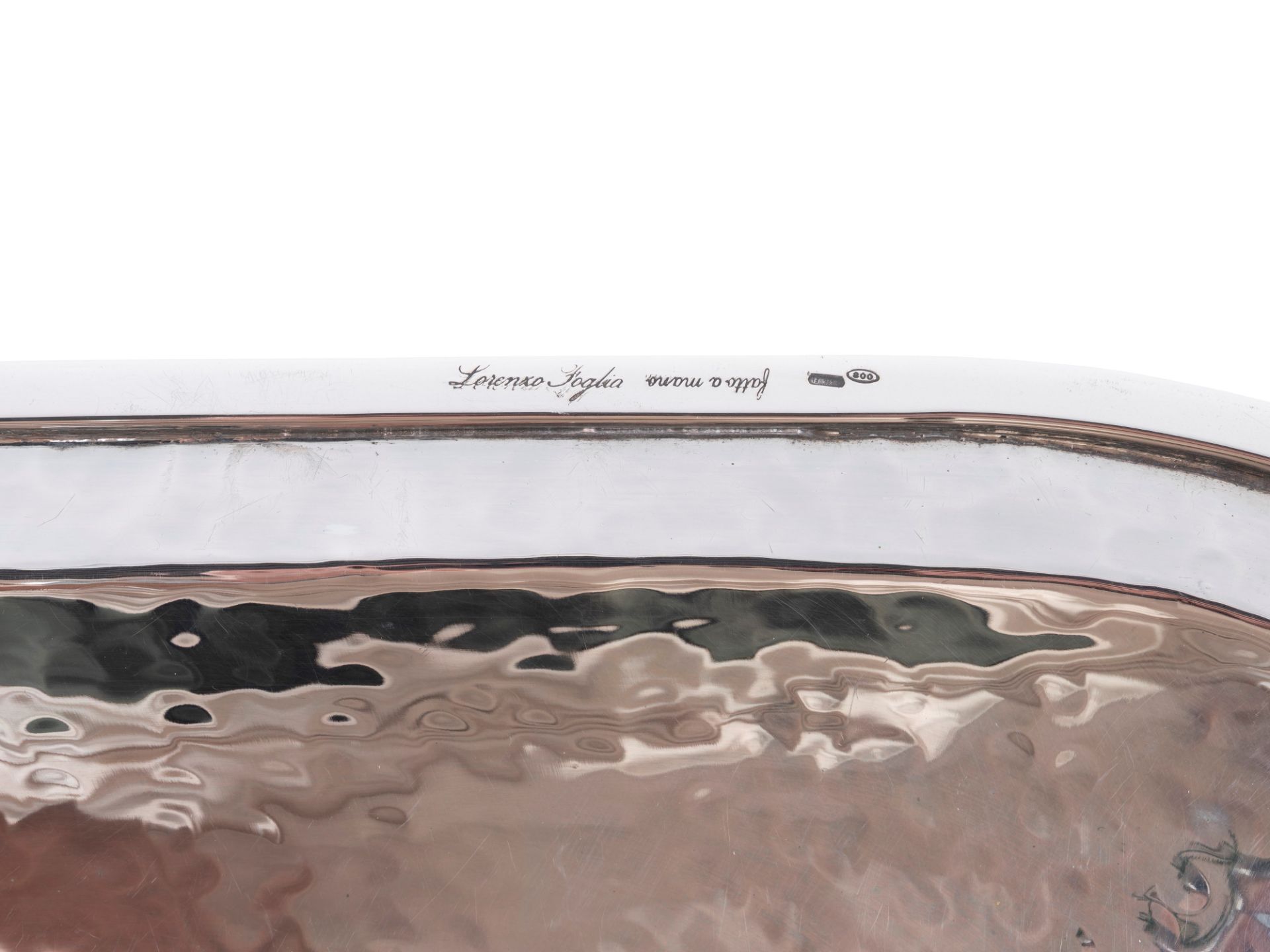 SILVER CENTERPIECE, Florence, 20th century - Bild 3 aus 3