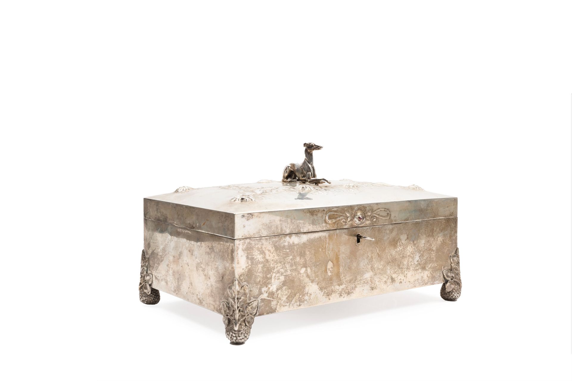 RECTANGULAR SILVER BOX, Russia, early 20th century - Bild 2 aus 4