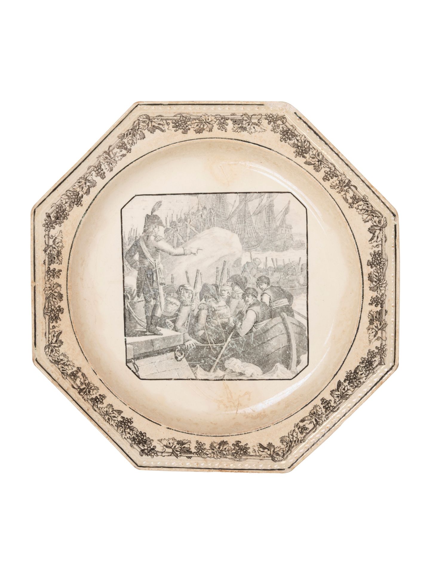 SIXTEEN CREIL THÃ‰ODORE PLATES, France, early 20th century - Bild 13 aus 18