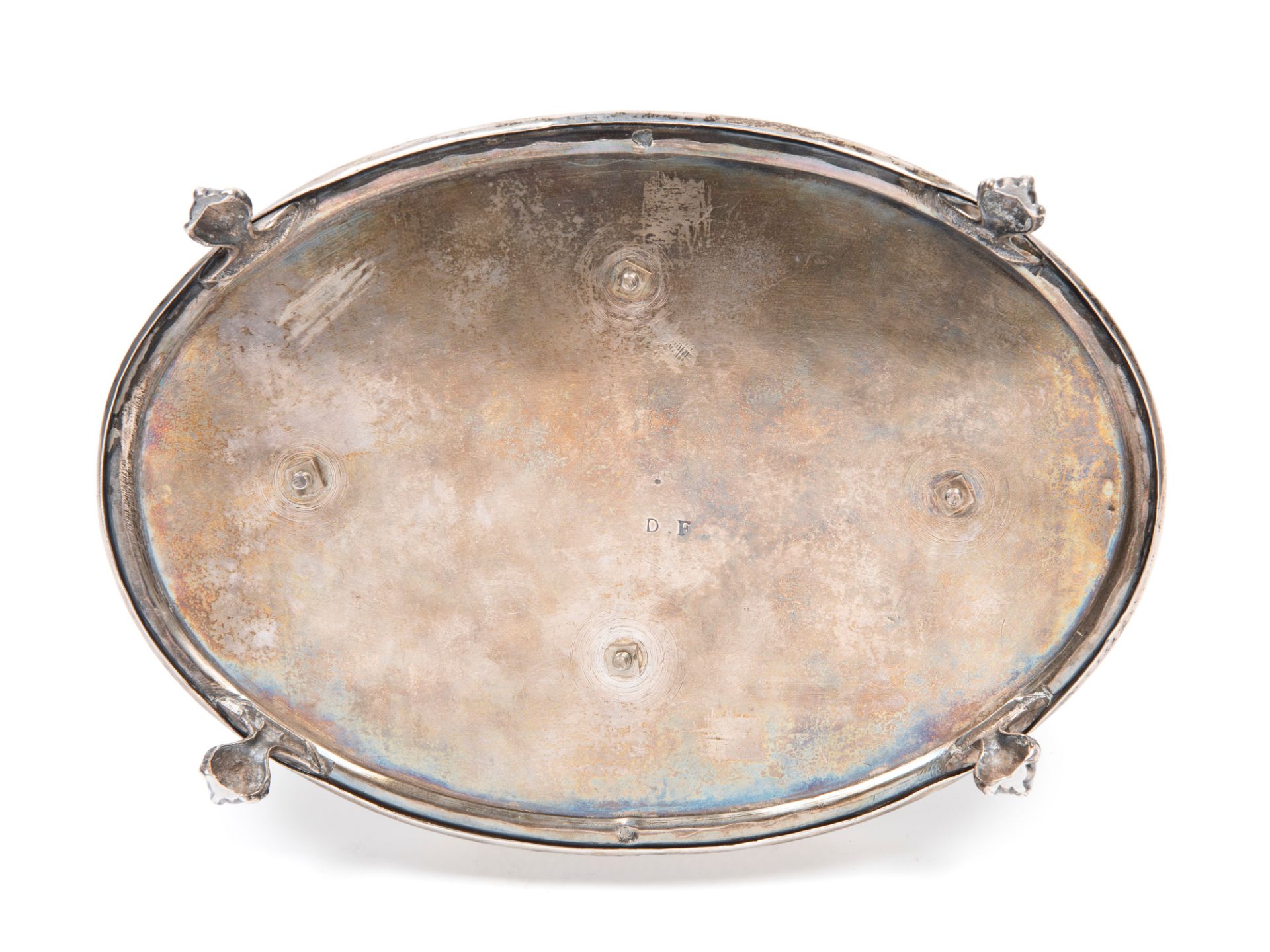 SILVER INKWELL, 19th century - Bild 5 aus 5