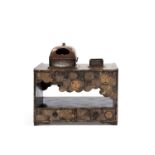 LACQUERED TABAKO-BON, Japan, Meiji period (1868-1912)