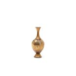 A GOLD LACQUER SHIBAYAMA VASE, Japan, Meiji period (1868-1912)