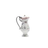 EXPORT FAMILLE-ROSE PORCELAIN COFFEE POT, China, Qing dynasty, 18th century