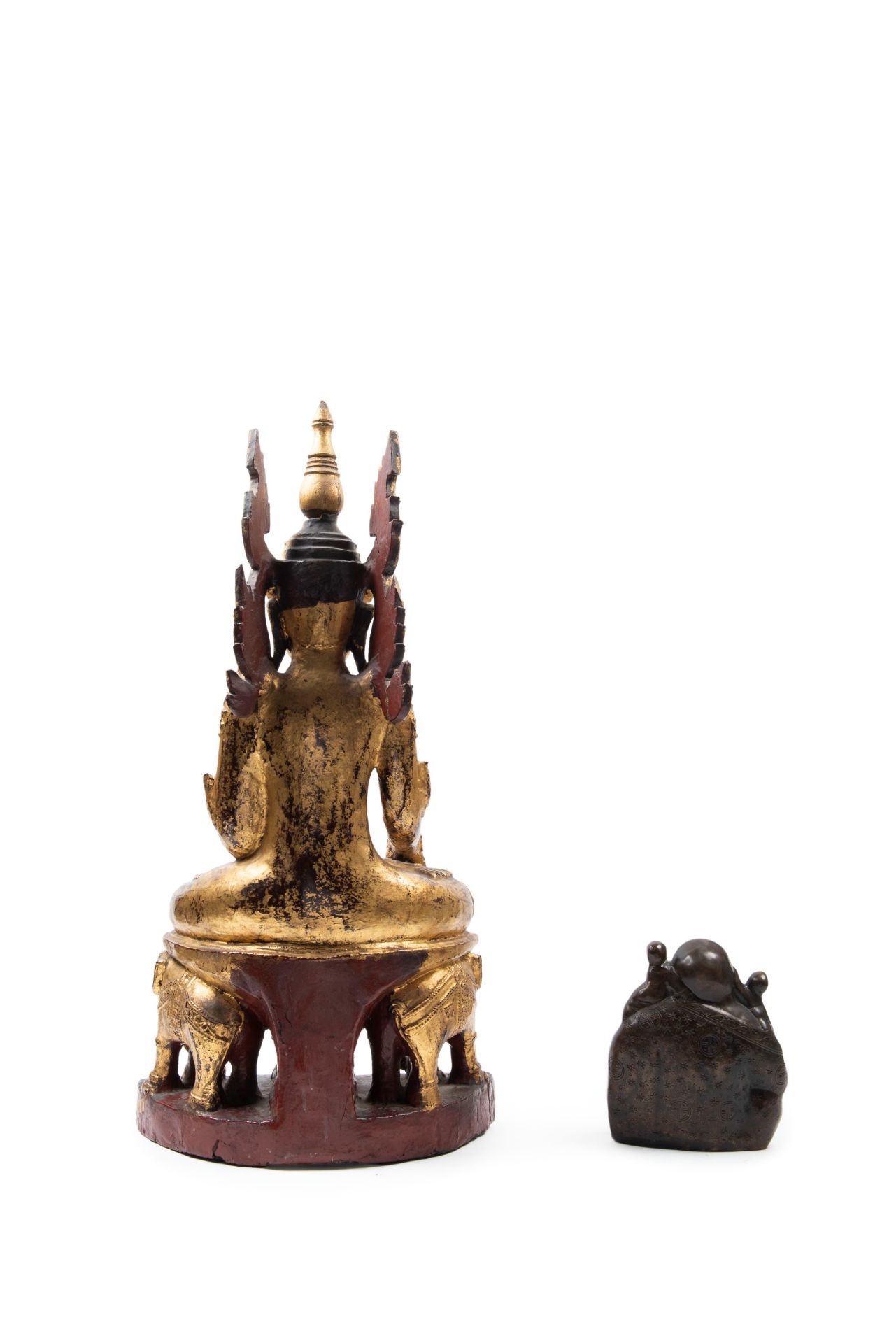 TWO SCULPTURES, 20th century - Bild 2 aus 2