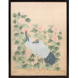 A SILK PAINTING, Japan, Meiji period (1868-1912)