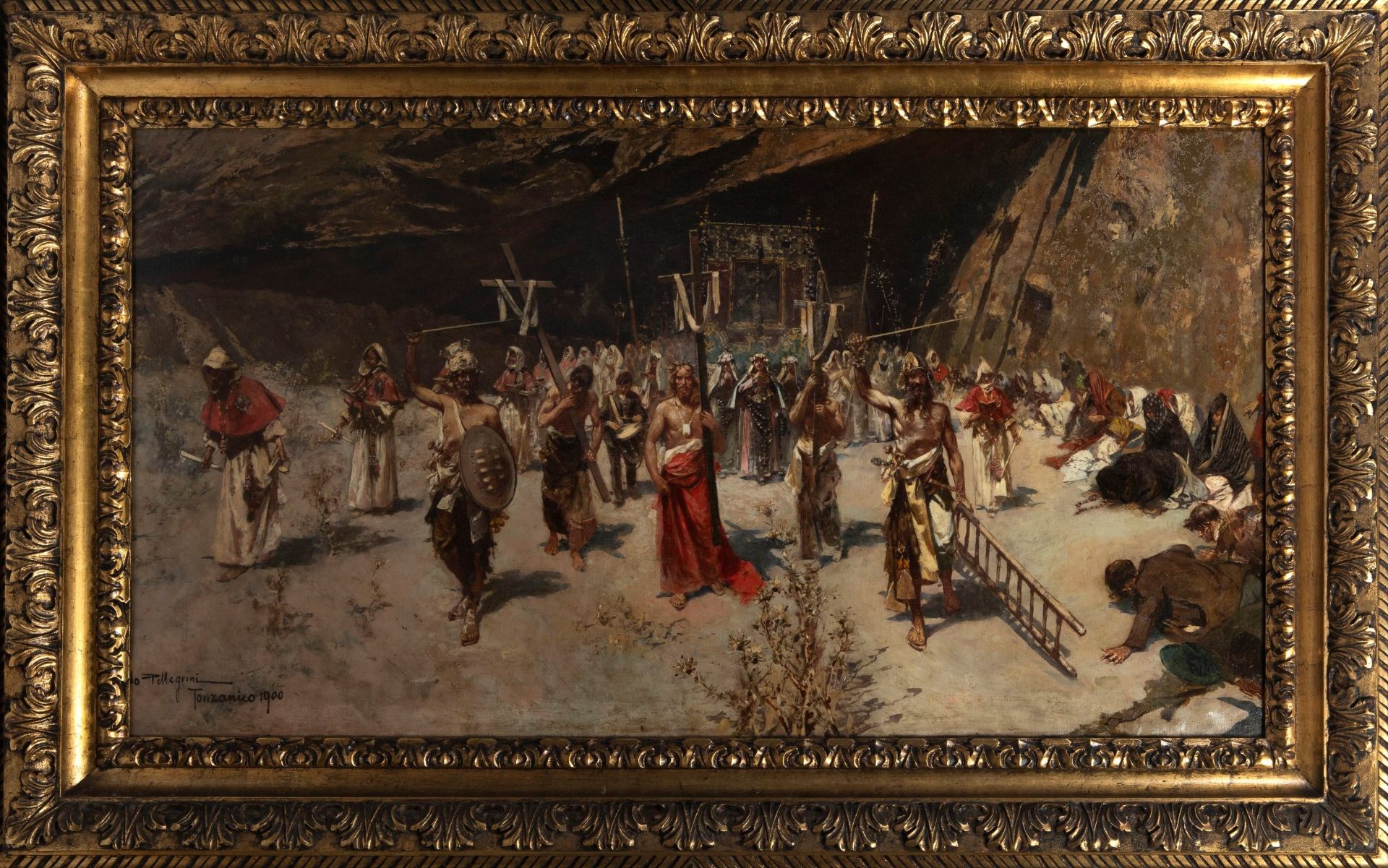 CRISTO CHE PORTA LA CROCE, 1900