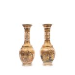 A PAIR OF SATSUMA VASES, Japan, Meiji period (1868-1912)