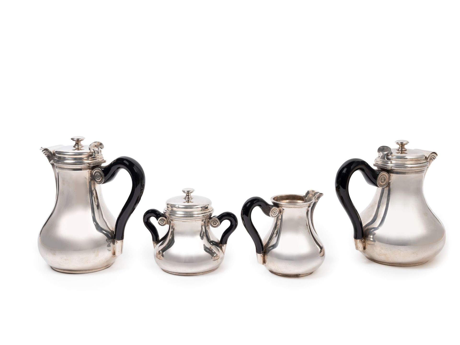 Mario Buccellati (1891 - 1965) TEA AND COFFEE SET, Italy, 20th century - Bild 2 aus 3