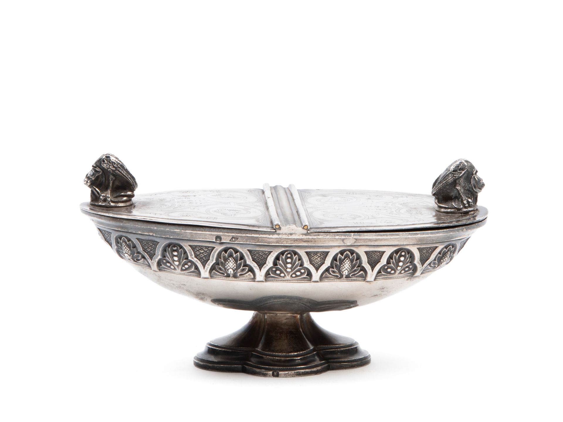 SILVER CENSER, France, 19th century
