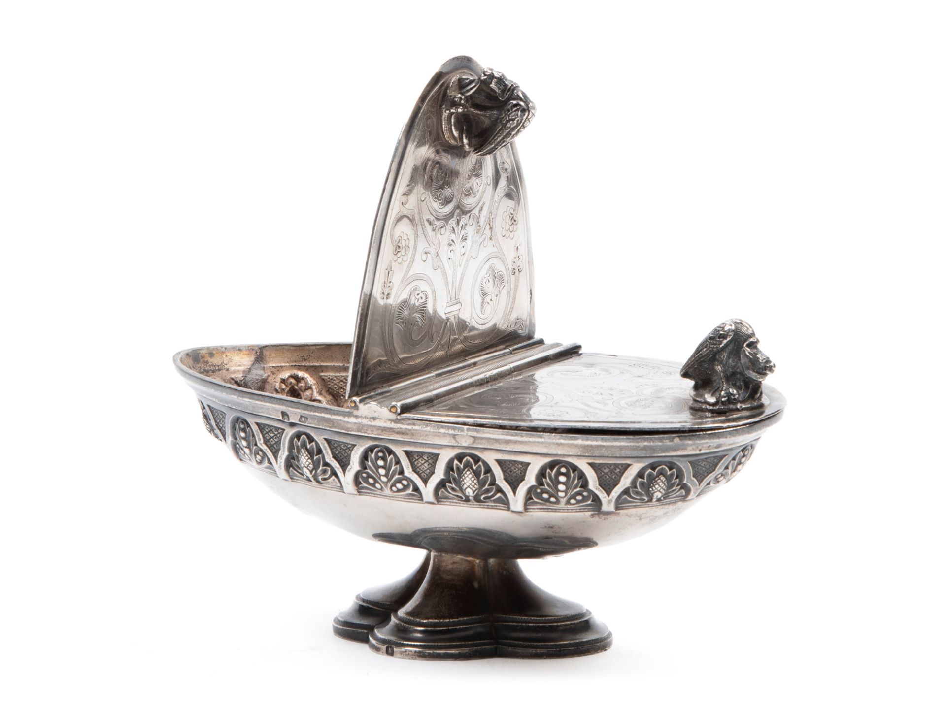 SILVER CENSER, France, 19th century - Bild 2 aus 3