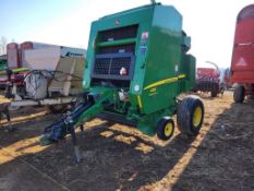 2014 John Deere 459 Round Baler 'Monitor in the Office'