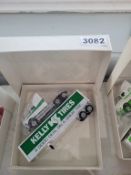 Winross Truck With Van Trailer