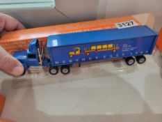 Winross Truck With Van Trailer