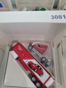 Winross Truck With Van Trailer