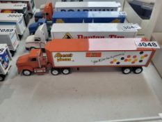 Winross Truck With Refer Trailer