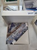 Winross Truck With Van Trailer