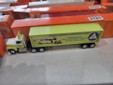 Winross Truck With Van Trailer