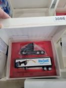 Winross Truck With Van Trailer