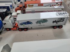 Winross Truck With Van Trailer