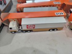 Winross Truck With Van Trailer