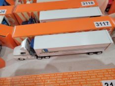 Winross Truck With Refer Trailer