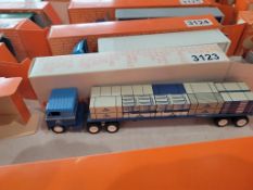 Winross Truck With Flatbed Trailer