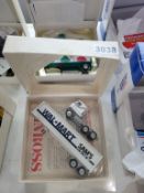 Winross Truck With Van Trailer