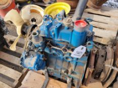 Shibaura N873 Engine 'AS-IS - For Parts or Repair'