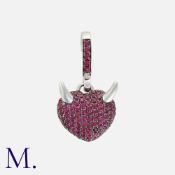 A Ruby Heart Pendant