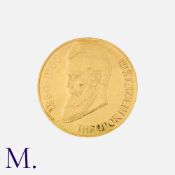 ISRAEL, A Theodor Herzl Commemorative Gold Medal Commemorative Medal for the 100th Anniversary of