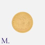 1886 $5 US Liberty Head Gold Coin Fineness 900.0 . Weight: 8.35g.