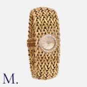 ROLEX, A Vintage Ladies Precision Cocktail Watch, in 9 carat yellow gold. Manual wind cal. 1401