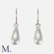 TIFFANY & CO, A Pair of Elsa Peretti Teardrop Earrings, Marked Tiffany & Co, Elsa Peretti, 925.