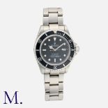 ROLEX. A Sea-Dweller 4000 Wristwatch, REF.16600, In stainless steel, automatic movement cal. 3135,