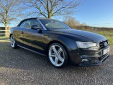 (ON SALE) AUDI A5 CONVERTIBLE 2.0 TFSI 211 S-LINE MODEL (13 REG) * SAT NAV * 19" ALLOY WHEELS !!!