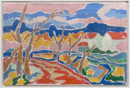 CIRCLE OF ROGER ELLIOT FRY (BRITISH 1866 - 1934), MODERN BRITISH LANDSCAPE