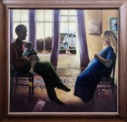 * LESLEY BANKS (SCOTTISH b. 1962), THE FAMILY