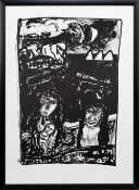 * JOHN BELLANY CBE RA HRSA (SCOTTISH 1942 - 2013), THE EYEMOUTH DISASTER