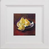* MARION DRUMMOND PAI (SCOTTISH b. 1958), GOLDEN PEARS