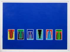 * ROBYN DENNY BRITISH 1930 - 2014), SIX MINIATURES