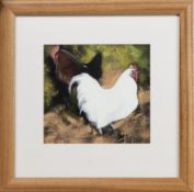 * PETER NARDINI (SCOTTISH b. 1947), TWO COCKERELS